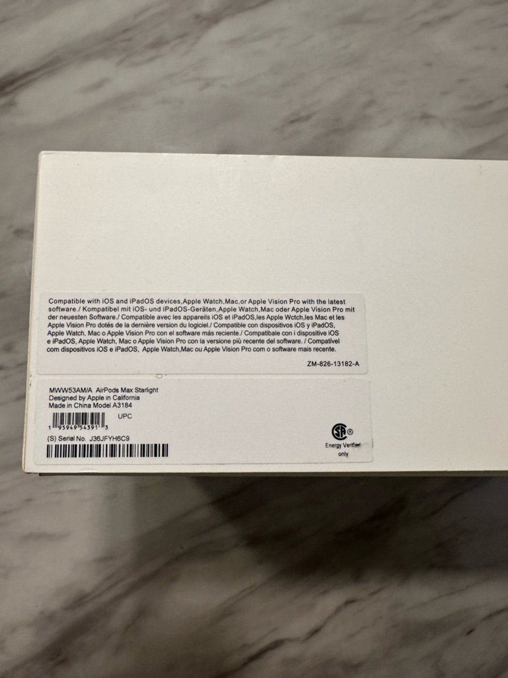 Apple AirPods Max -Starlight Over-Ear Wireless Headphones in Cream - Picture 6 of 7